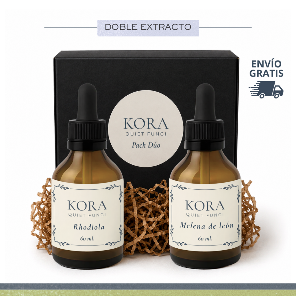 Pack Dúo Enfoque & Resiliencia: Rhodiola + Melena de León / (120 ml)