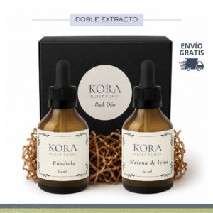Pack Dúo Enfoque & Resiliencia: Rhodiola + Melena de León / (120 ml)
