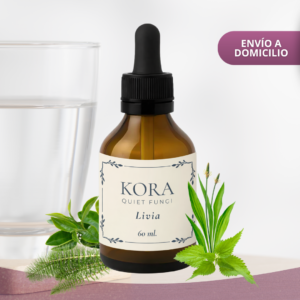 Livia | Té verde + Ortiga + Llantén mayor + Cola de caballo 60 ml